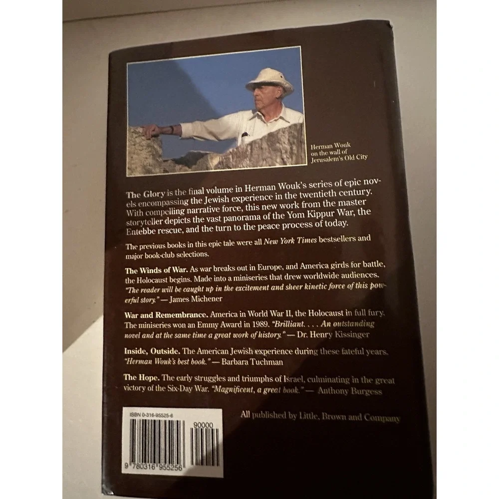 Glory : A Novel by Herman Wouk (1994, Hardcover)